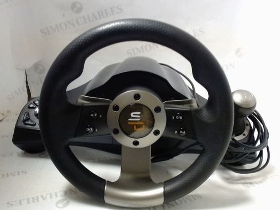 SUBSONIC SUPER DRIVE PRO GS700 STEERING WHEEL 