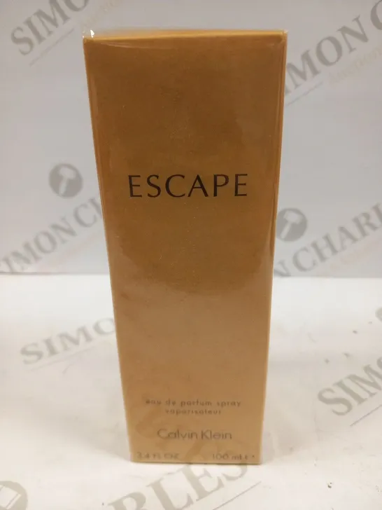 BOXED AND SEALED CALVIN KLEIN 'ESCAPE' EAU DE PARFUM 100ML