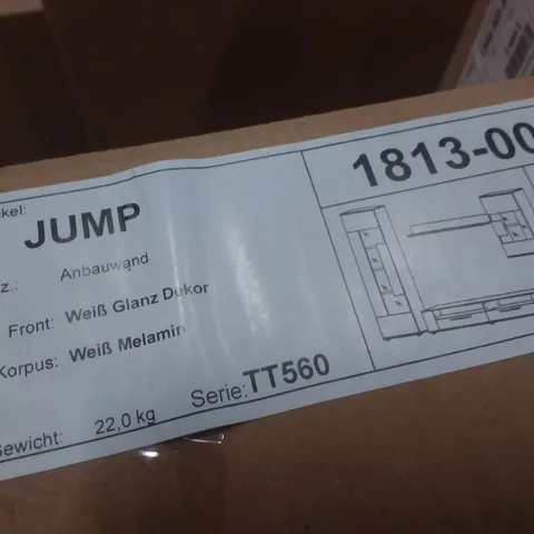 BOXED JUMP WHITE FURNITURE SET (3 BOXES)