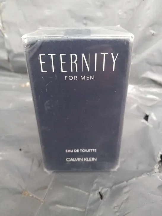 BOXED AND SEALED CALVIN KLEIN ETERNITY FOR MEN EAU DE TOILETTE SPRAY 50ML