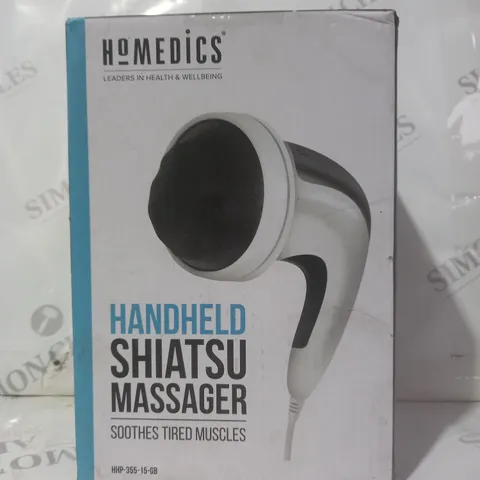 BOXED HOMEDICS HHP-355-15-GB HANDHELD SHIATSU MASSAGER