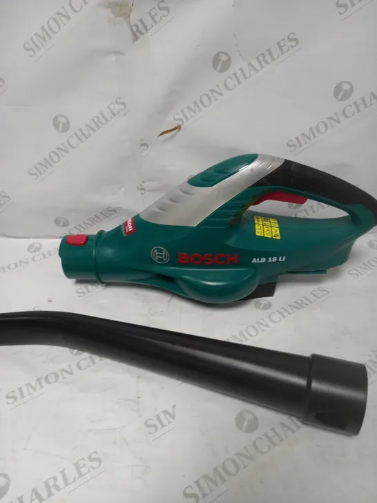 BOSCH ALB 18 CORDLESS LEAF BLOWER 