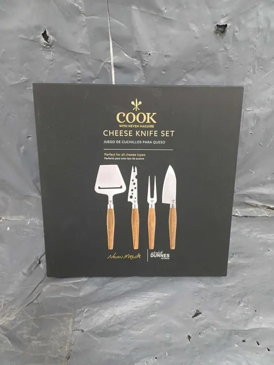 BOXED COOK NEVEN MAGUIRE CHEESE KNIFE SET 