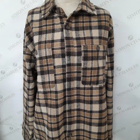 COTTON ON LOOSE FIITNG FLANNEL SHIRT SIZE S | P 