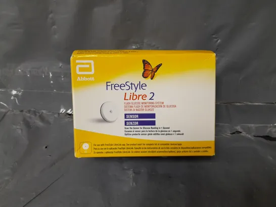 ABBOT FREESTYLE LIBRE SENSOR 2 GLUCOSE MONITORING SENSOR