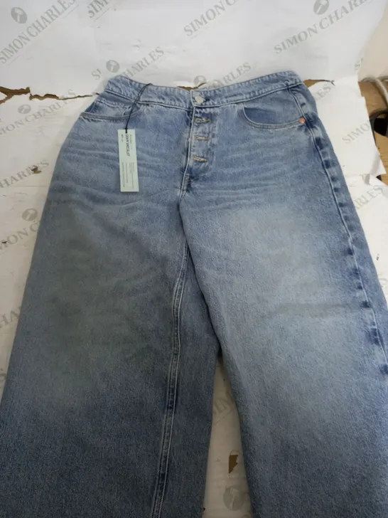 RIVER ISLAND DENIM SPECIALIST LIGHT DENIM - 12R