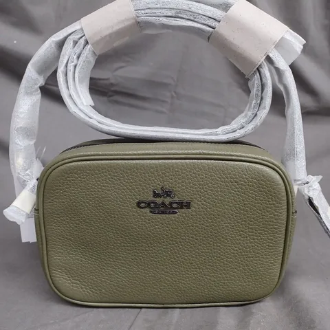 WOMENS COACH PEBBLED LEATHER MINI JAMIE CAMERA BAG