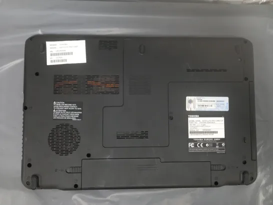 TOSHIBA SATELLITE PRO C660	15 INCH I3 M 370 2.40GHZ