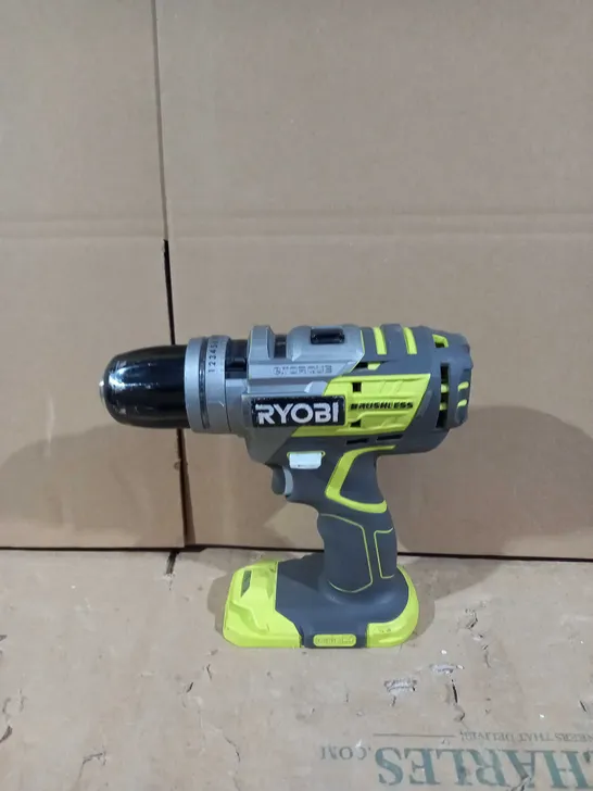 RYOBI 18V BRUSHLESS PERCUSSION DRILL (NO BATTERY)