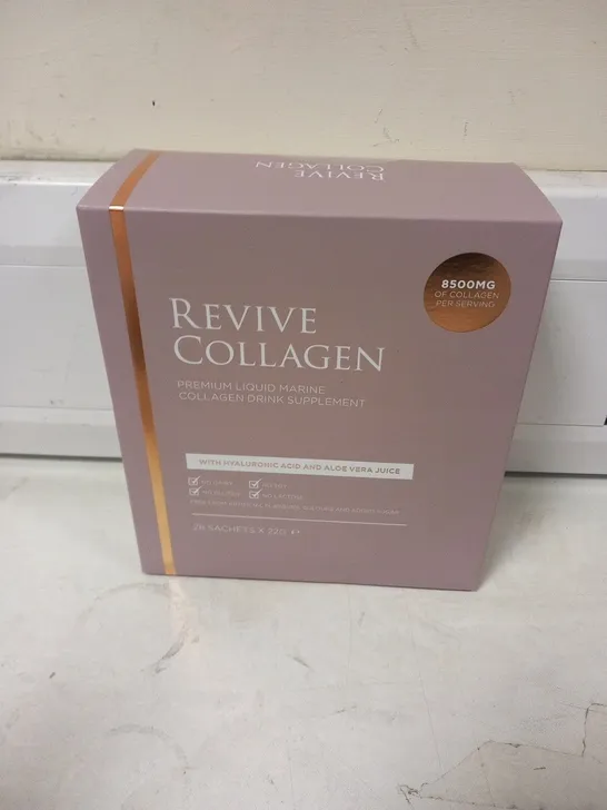 BOXED REVIVE COLLAGEN PREMIUM LIQUID MARINE COLLAGEN DRINK SUPPLEMENT