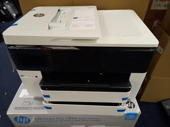 BOXED HP OFFICEJET PRO 7740 WIDE FORMAT PRINTER 