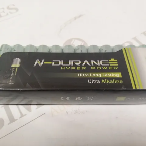 APPROXIMATELY 500 PACKS OF 24 N DURANCE HYPER POWER ULTRA LONG LASTING ULTRA ALKALINE AAA BATTERIES