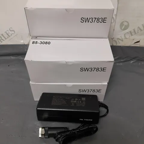 BOXED LOT OF 5 DESKTOP POWER SUPPLY SW3783-E