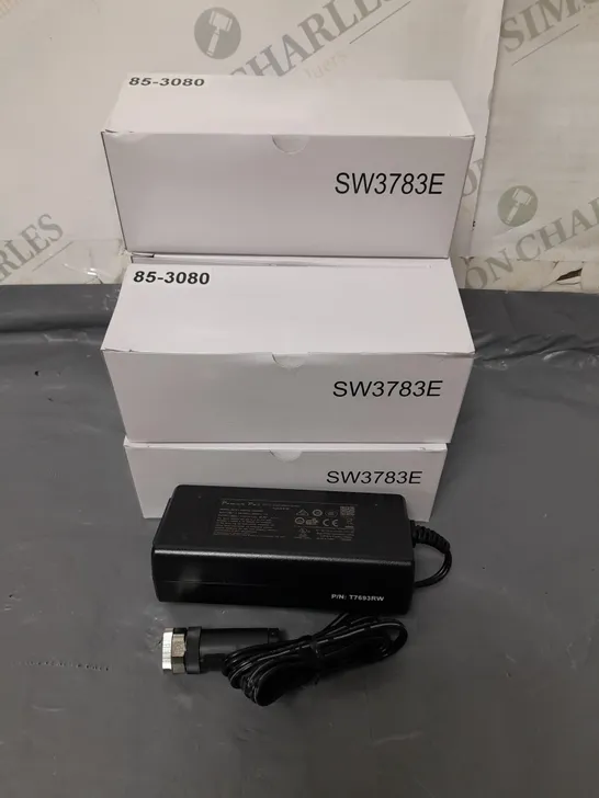 BOXED LOT OF 5 DESKTOP POWER SUPPLY SW3783-E