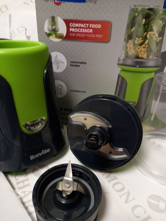 BREVILLE BLEND ACTIVE COMPACT FOOD PROCESSOR