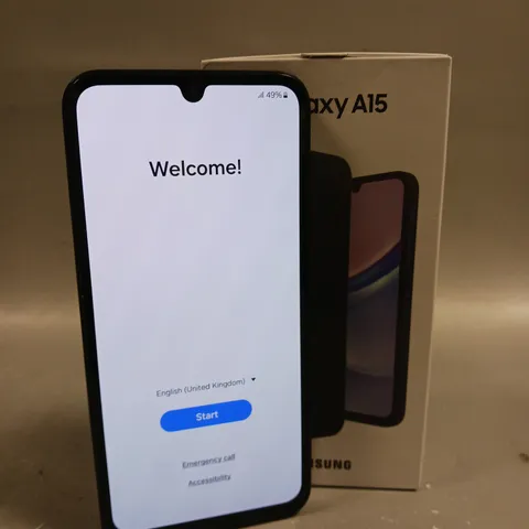 BOXED SAMSUNG GALAXY A15 SMARTPHONE 