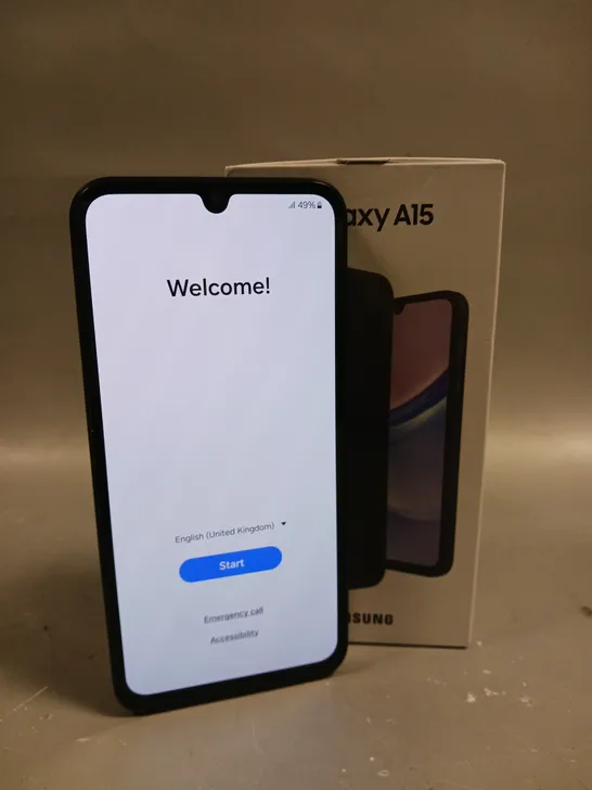 BOXED SAMSUNG GALAXY A15 SMARTPHONE 