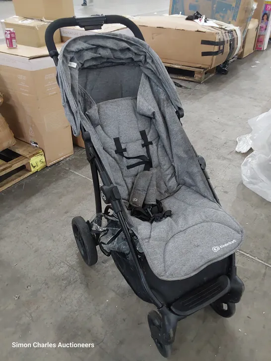 KINDERKRAFT NUBI PUSHCHAIR/ STROLLER GREY RRP £159.99