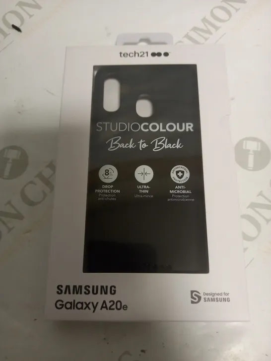 TECH21 STUDIO COLOUR CASE FOR SAMSUNG GALAXY A20E, BLACK