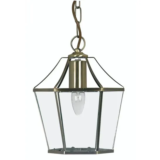 BOXED BULWELL 1-LIGHT LANTERN PENDANT (1 BOX)