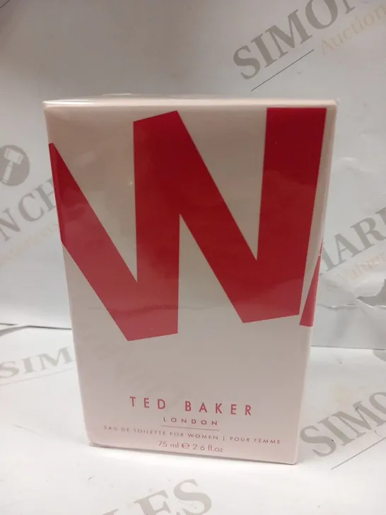 BOXED AND SEALED W TED BAKER EAU DE TOILETTE 75ML