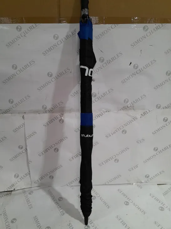 STUBURT BLUE & BLACK GOLF UMBRELLA