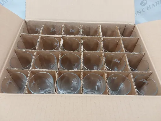 BOX OF APPROXIMATELY 40X EXCEL TUMBLER GLASSES - 150ML (1 BOX)