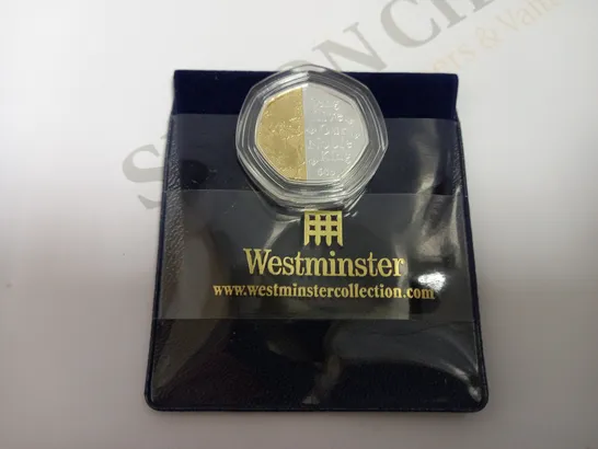 WESTMINSTER KING CHARLES III CORONATION COLLECTABLE COIN