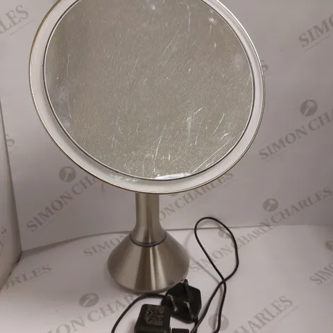 DESIGNER STYLE LED LIGHT UP ROUND MIRROR