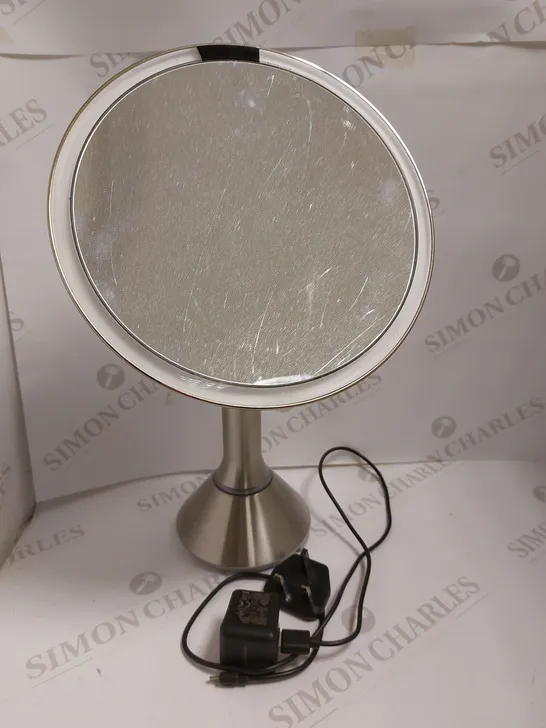 DESIGNER STYLE LED LIGHT UP ROUND MIRROR