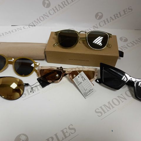 LOT OF APPROXIMATELY 15 PAIRS OF ASSORTED EYEWEAR ITEMS, TO INCLUDE SUNGLASSES, PROTECTIVE GLASSES, ETC