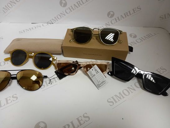LOT OF APPROXIMATELY 15 PAIRS OF ASSORTED EYEWEAR ITEMS, TO INCLUDE SUNGLASSES, PROTECTIVE GLASSES, ETC