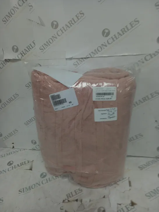 COZEE HOME VELVETSOFT HEATED THROW IN PINK
