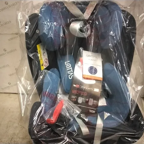 BOXED LETTAS MURPHY 0+123 CHILD SAFETY SEAT NAVY BLUE