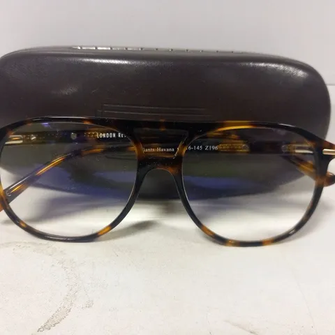 LODON RETRO GANTS HAVANA GLASSES