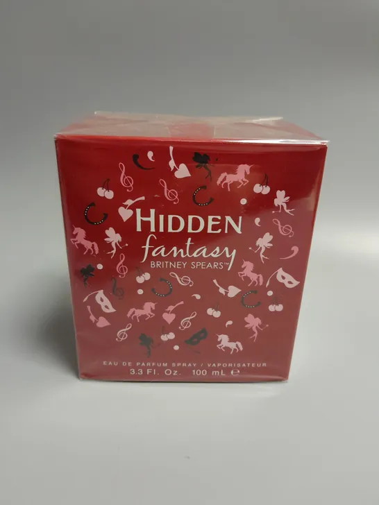 SEALED HIDDEN FANTASY BRITNEY SPEARS 100ML EAU DE PARFUM SPRAY