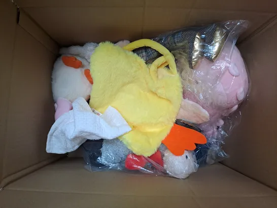 MEDIUM BOX OF ASSORTED TEDDIES