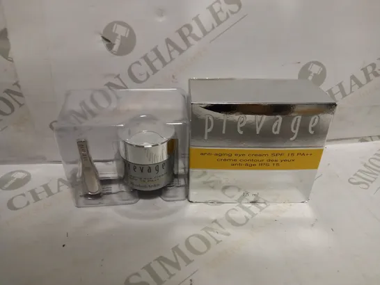 LOT OF APPROXIMATELY 12 PREVAGE ANTI-AGING EYE CREAM (15ml)