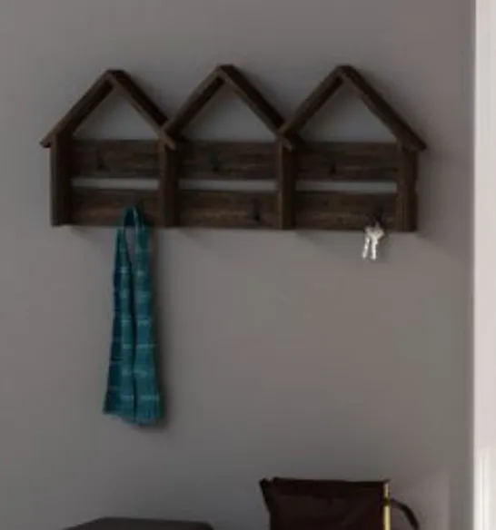 BRAND NEW BOXED VILLAGE COAT RACK - DARK WENGE