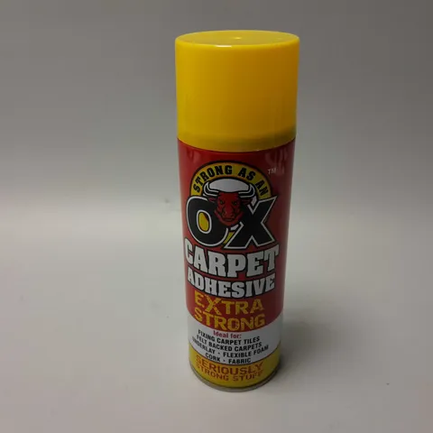 APPROXIMATELY 12 STRONG AS AN OX CARPET ADHESIVE EXTRA STRONG (12 x 500ml) - COLLECTION ONLY