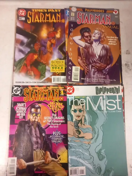 APPROXIMATELY 20 ASSORTED DC COMICS STARMAN AND THE SHADE COMICS