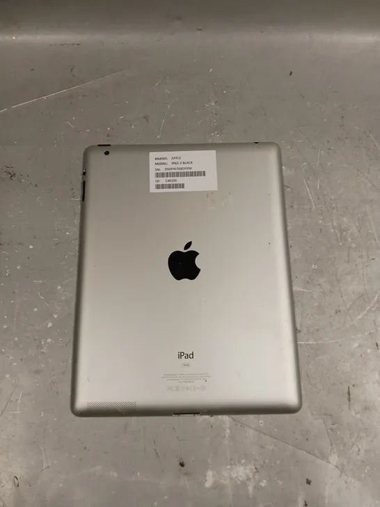 APPLE IPAD 2 SILVER - MODEL A1395