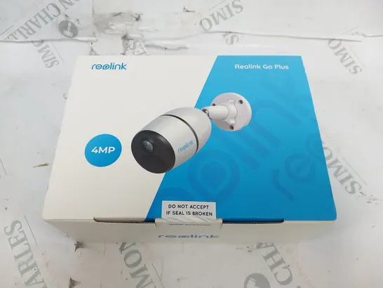 BOXED REOLINK GO PLUS 4MP SMART ALARM WITH PESONAL/VEHICLE DETECTION