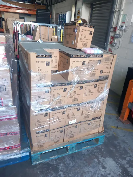 PALLET OF APPROXIMATELY 60 BOXES OF 12 PACKS OF 24 BRAND NEW EASTER FILLABLE EGGS  - COLLECTION ONLY