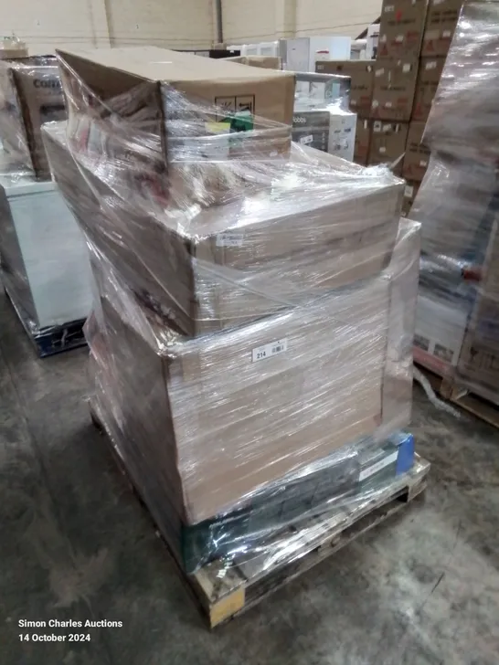 PALLET OF APPROXIMATELY 13 UNPROCESSED RAW RETURN HOUSEHOLD AND ELECTRICAL GOODS TO INCLUDE;