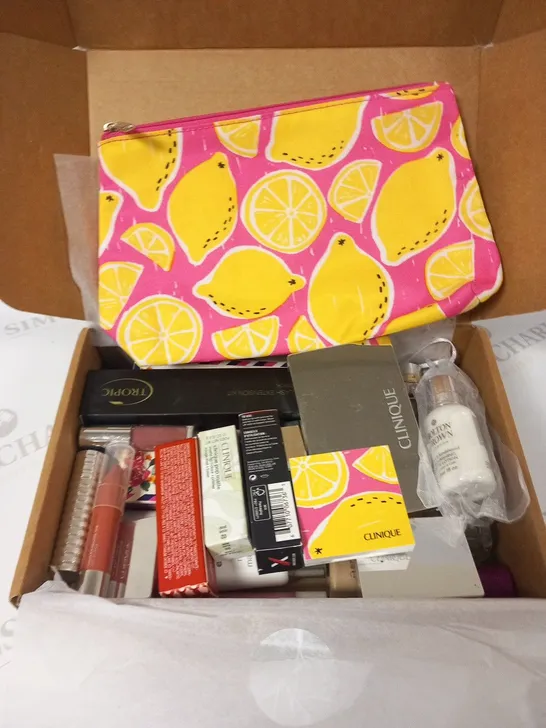 BOXED NEXT BEAUTY COSMETIC GIFT SET TO INCLUDE; CLINIQUE, PIXI, MOLTON BROWN AND ALLURE