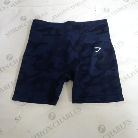 GYMSHARK ADAPT CAMO SEAMLESS SHORTS - SMALL