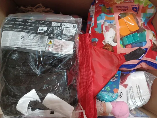 BOX OF APPROXIMATELY 20 ASSORTED TOYS AND GAMES TO INCLUDE MINI POM POM PETS ACTIVITY KIT, PRINCESS FASHION BOUTIQUE, ETC