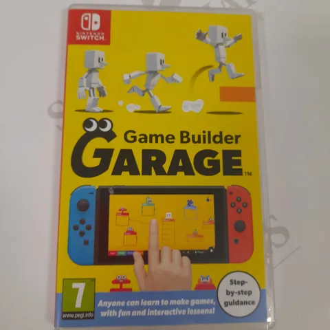 NINTENDO SWITCH GAME BUILDER GARAGE