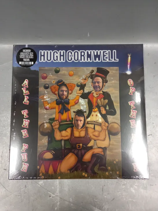 SEALED HUGH CORNWELL ALL THE FUN OF THE FAIR LIMITED GLOW IN THE DARK VINYL 